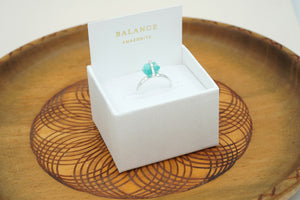Balance Intention Ring - Silver