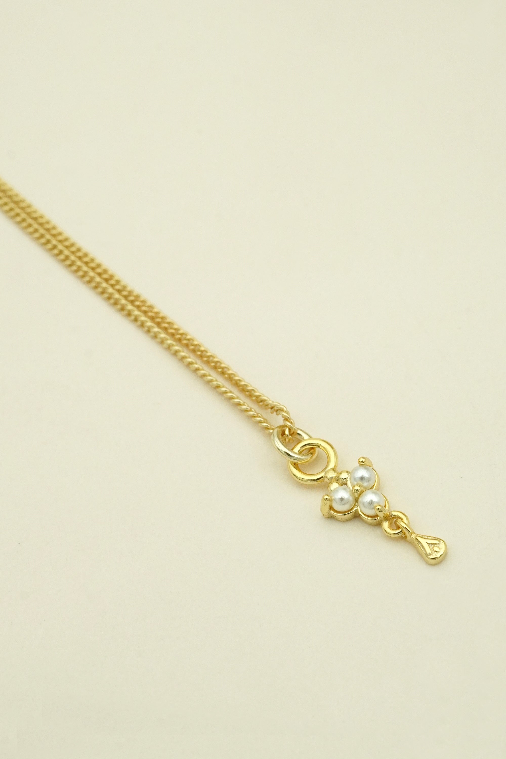 Custom Birthstone Necklace - Gold