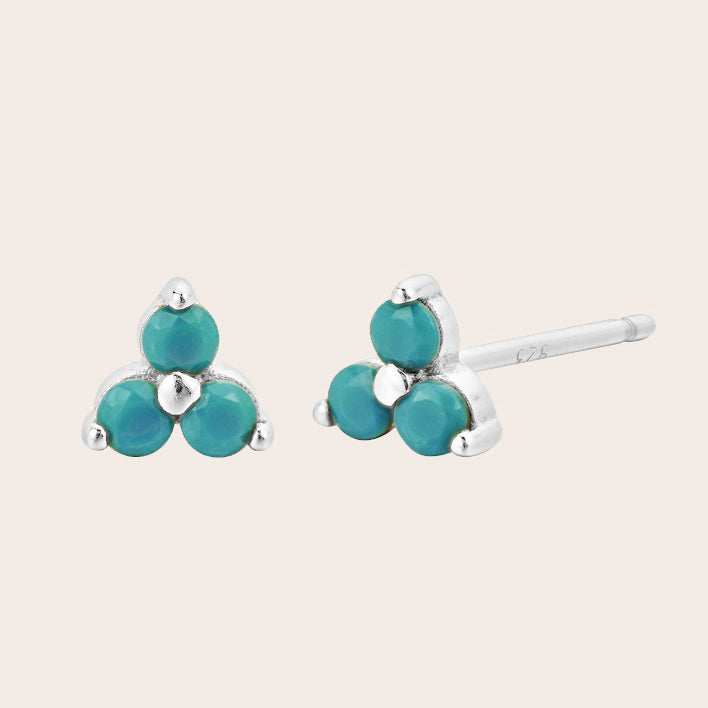FREE Silver Birthstone Studs