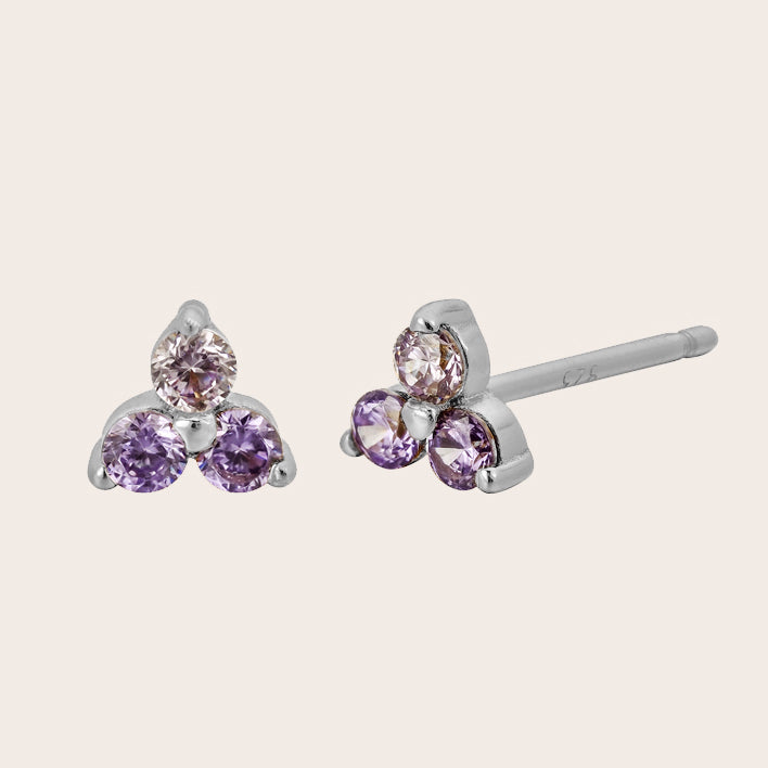FREE Silver Birthstone Studs