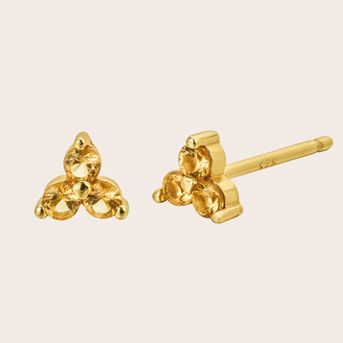 FREE Gold Birthstone Studs