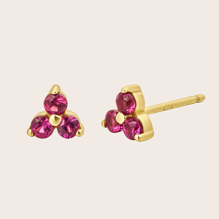 FREE Gold Birthstone Studs