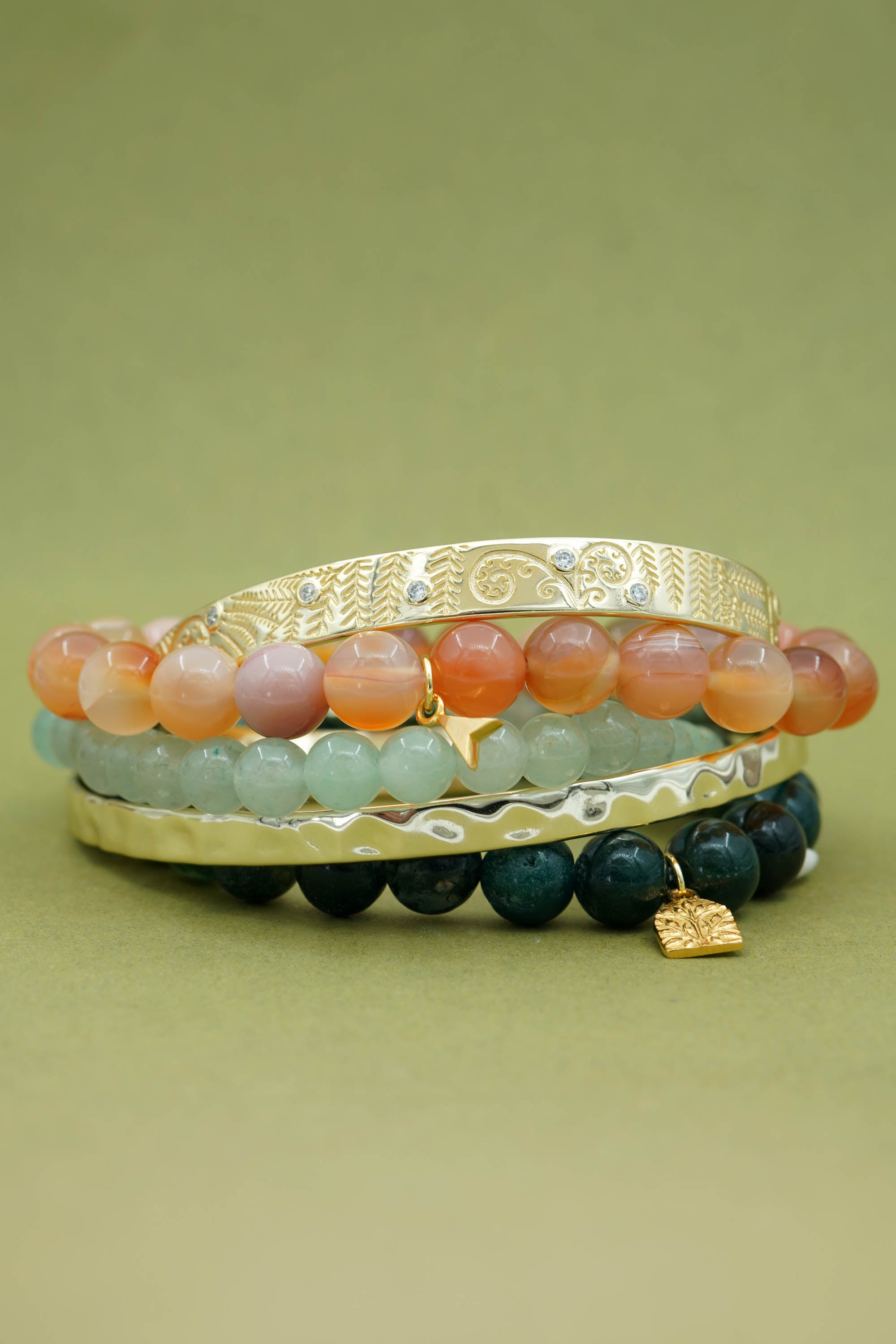 Strength Within Cuff- Gold