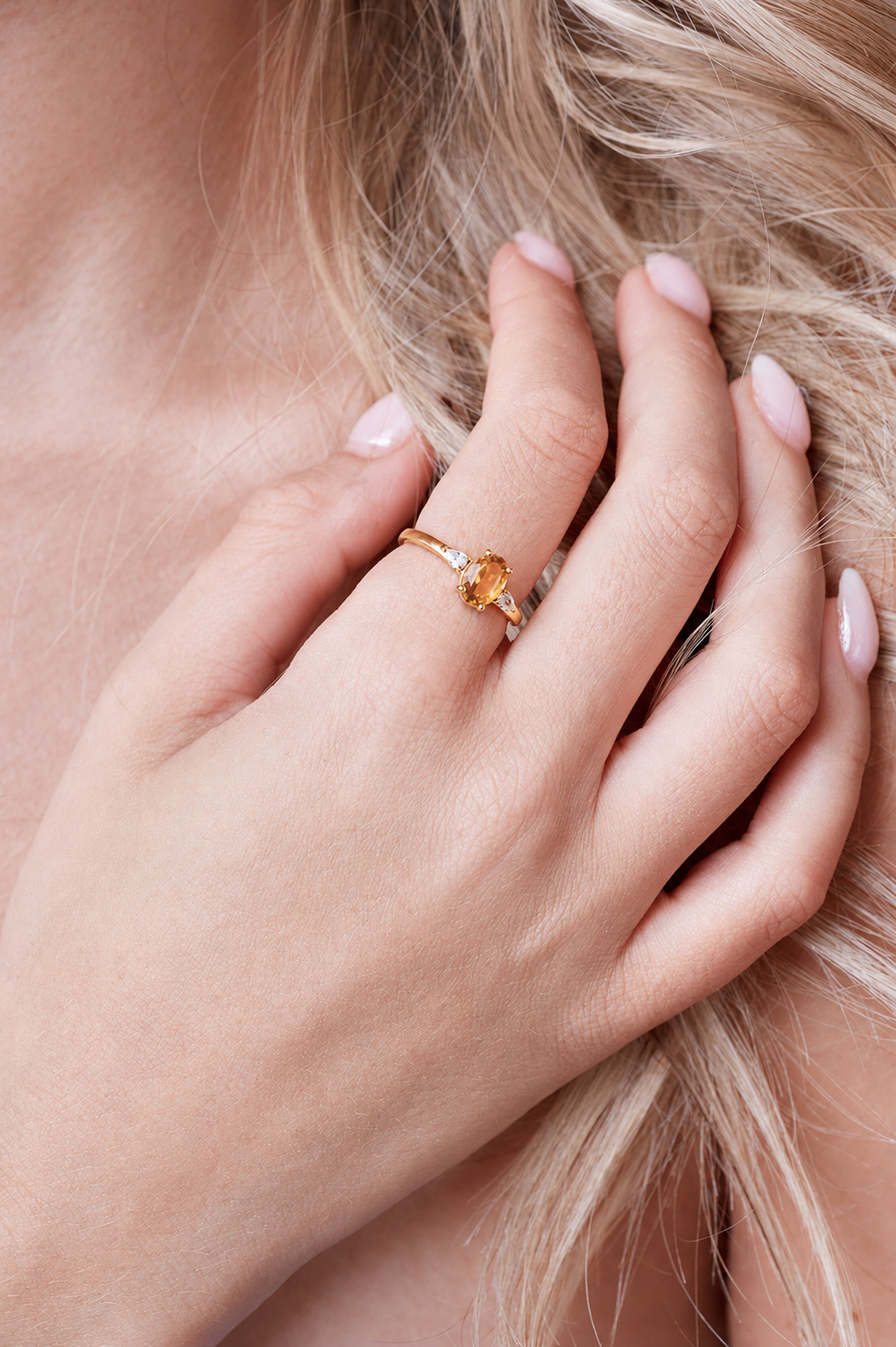 November Birthstone Ring - Gold