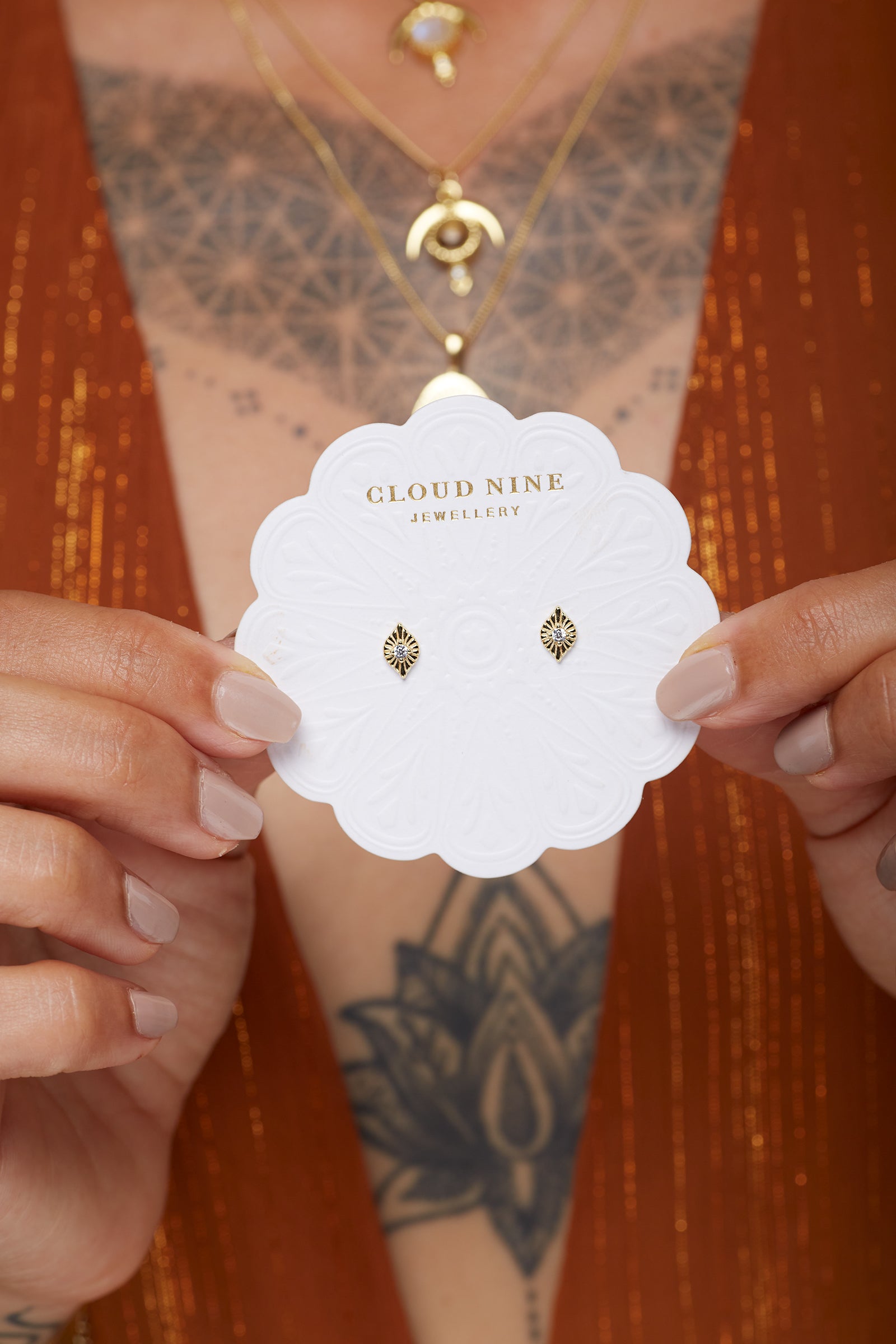 True Sight Studs - Gold