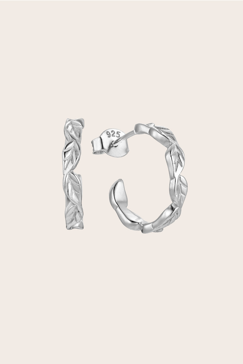 Connected Hoops - Silver