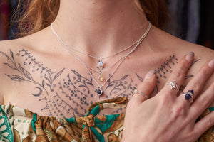 Protection Intention Necklace - Silver