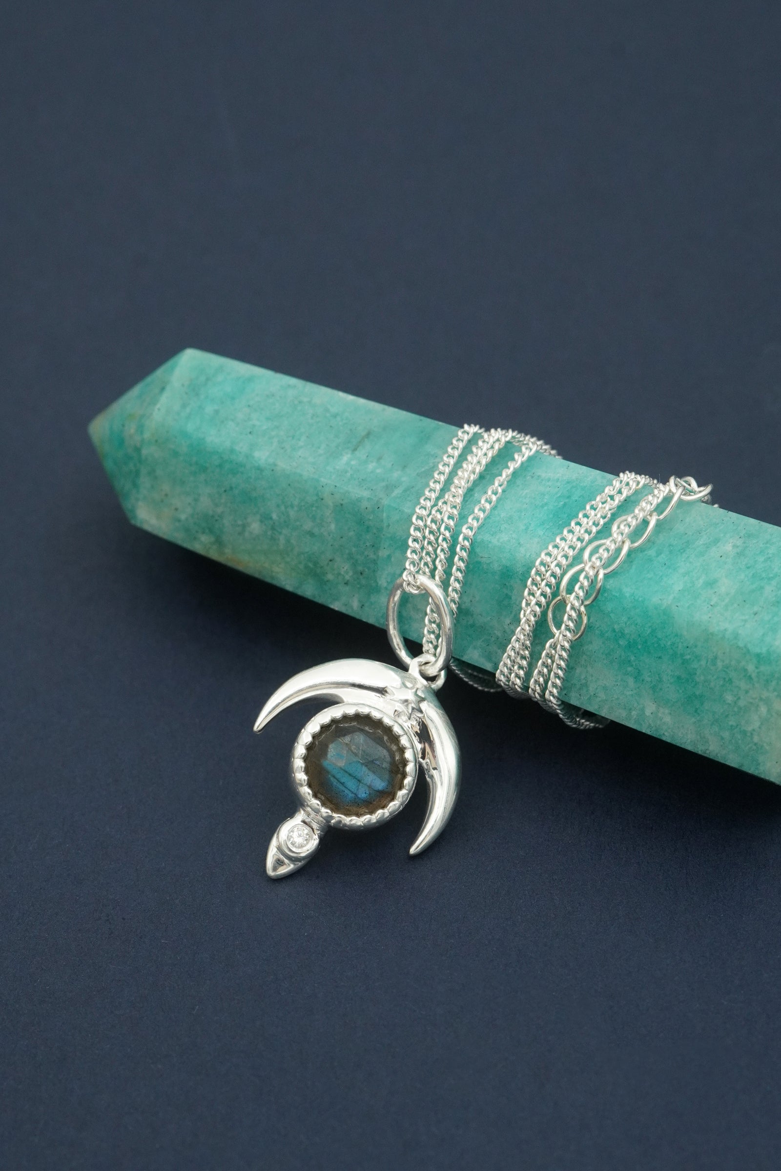 Labradorite Dare to Dream Necklace - Silver