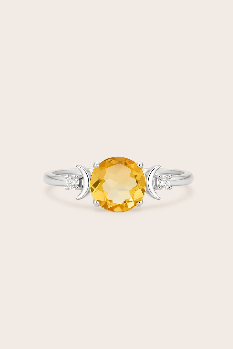 Citrine Dare to Dream Ring - Silver