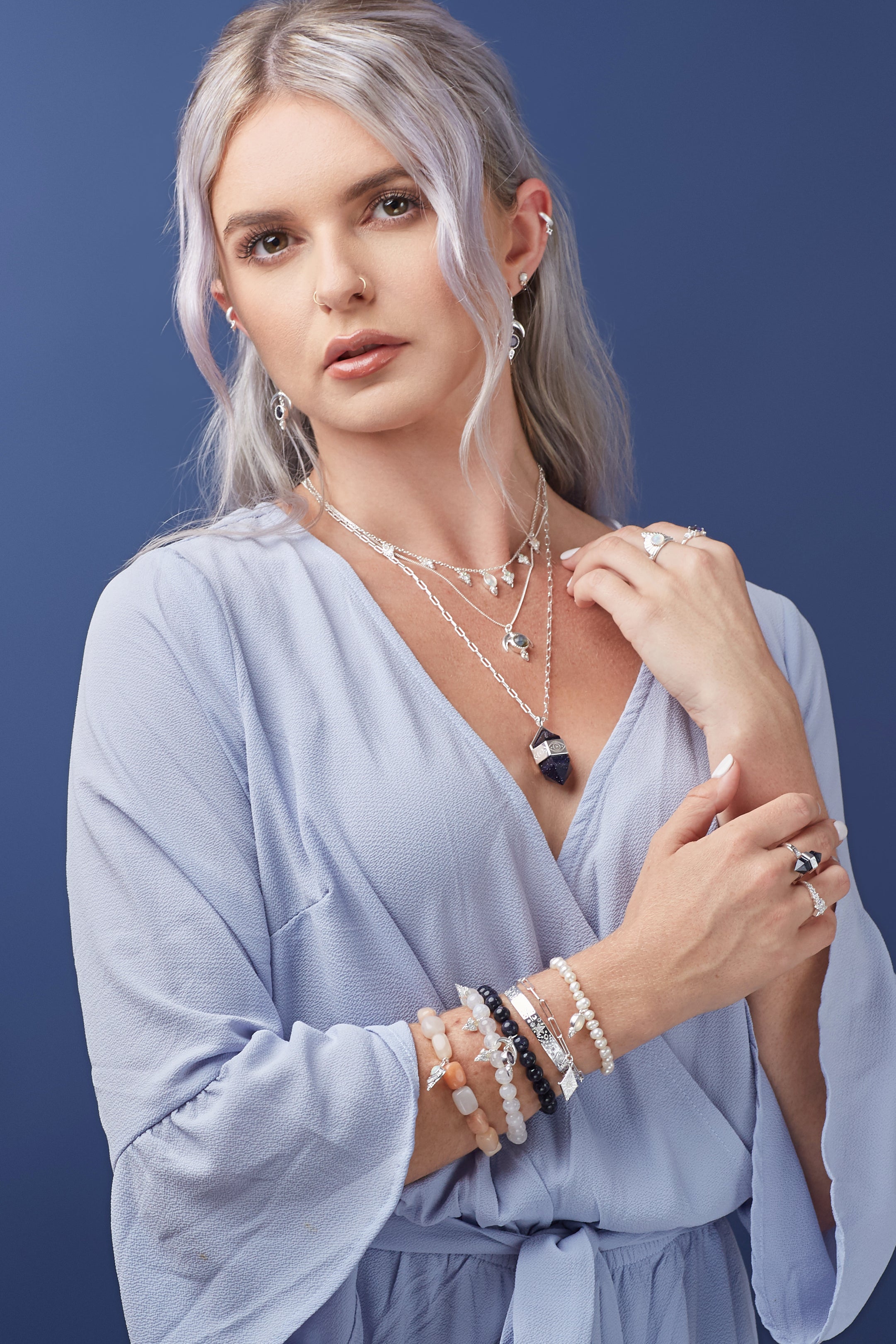 Labradorite Dare to Dream Necklace - Silver