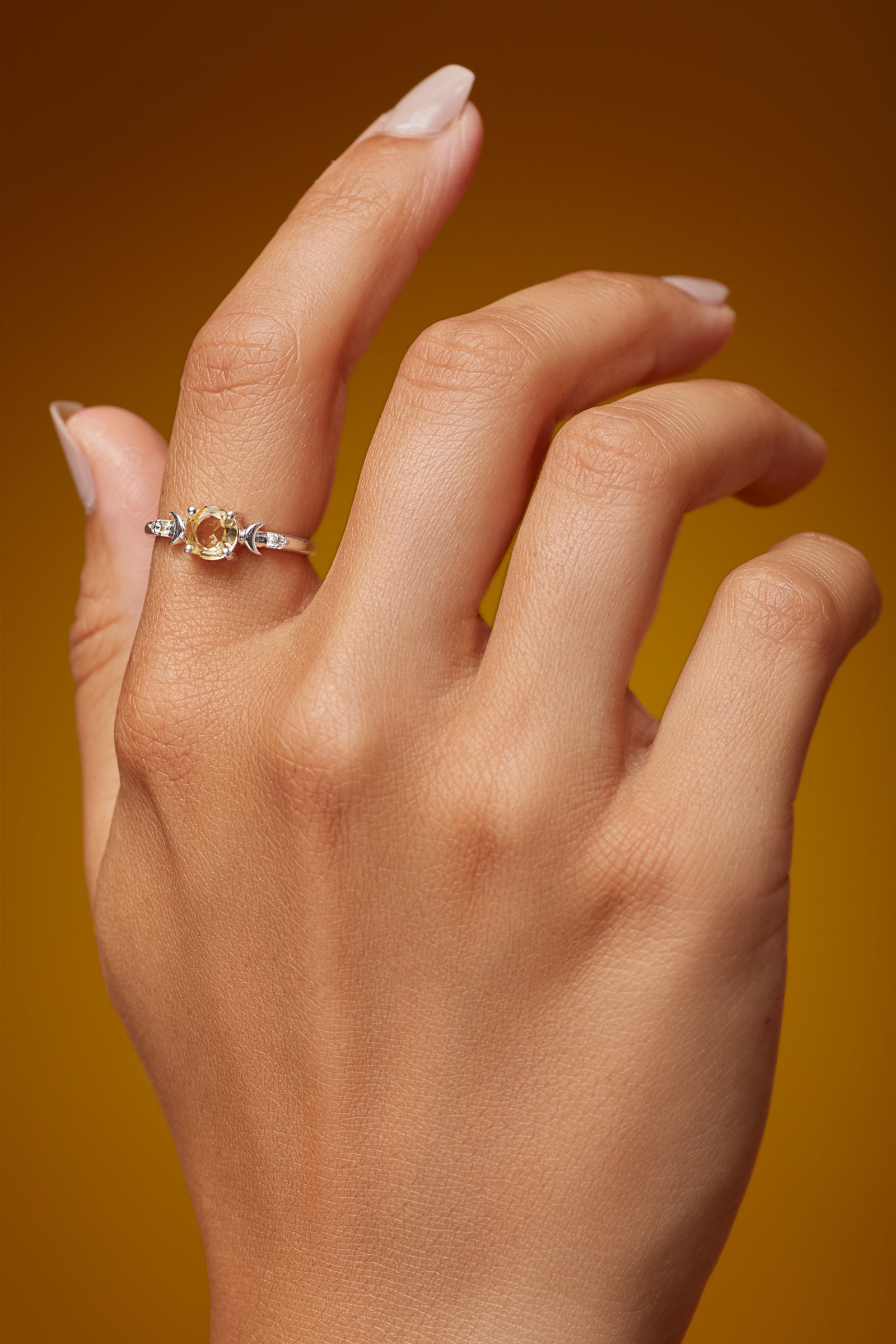 Citrine Dare to Dream Ring - Silver
