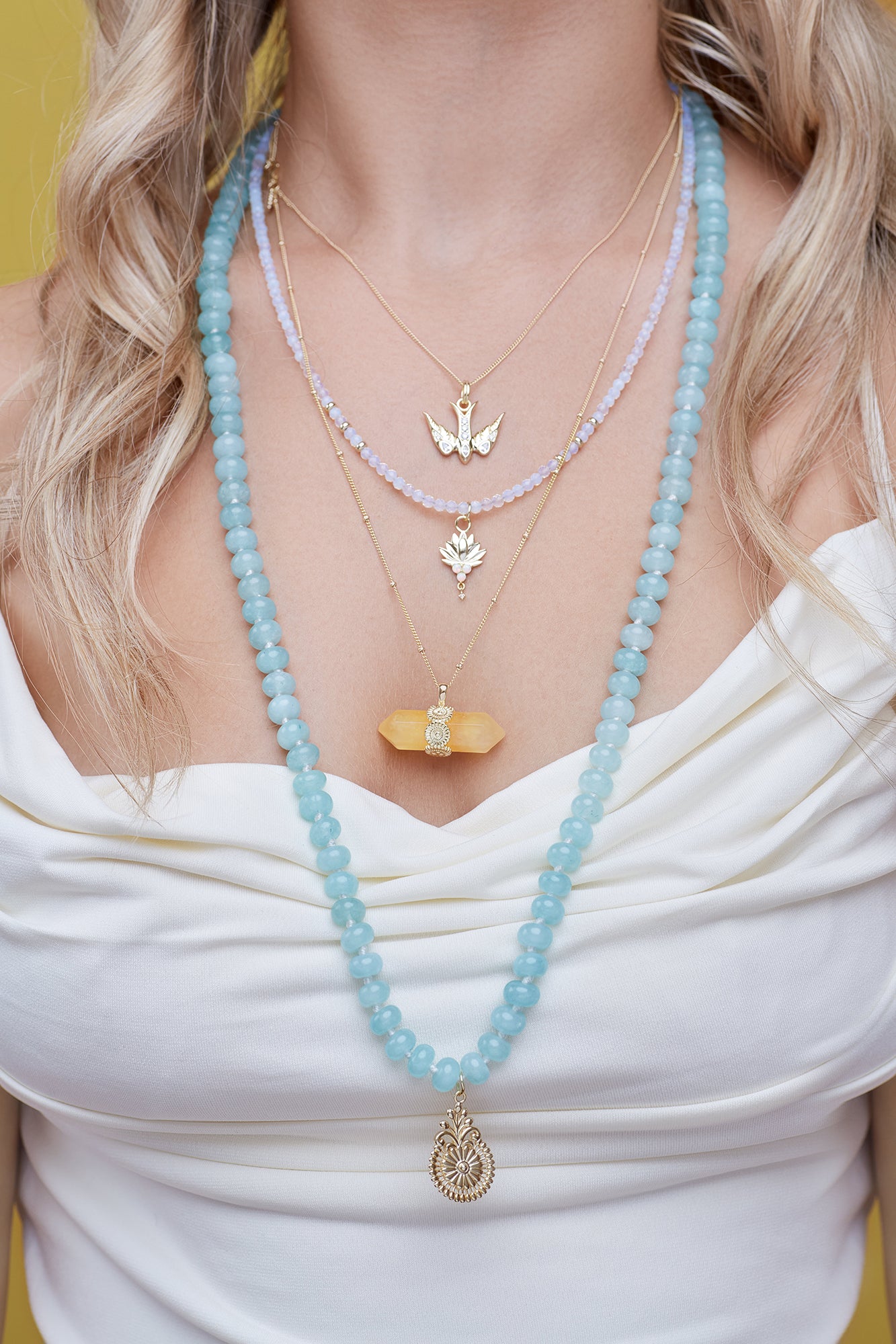 Choose Joy Necklace - Gold