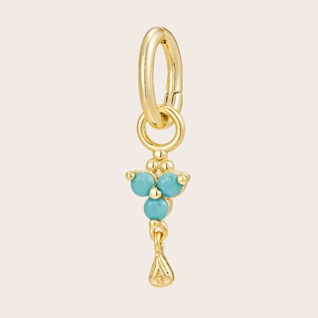 Birthstone Charm Gold