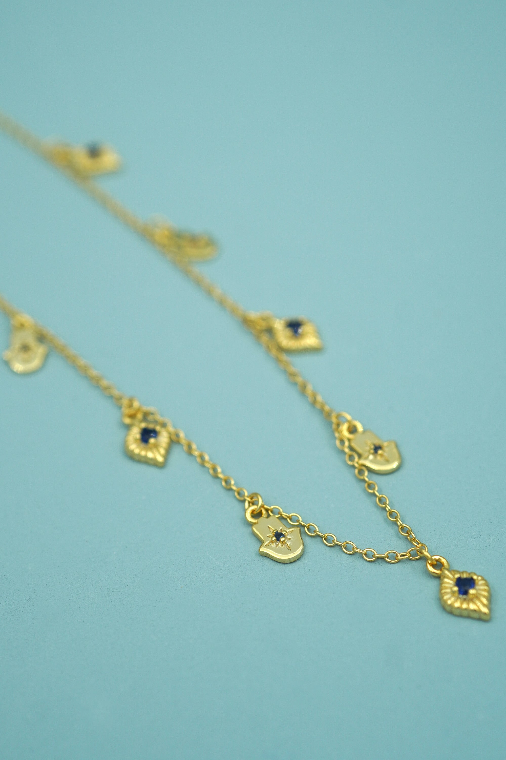 Divine Protection Necklace - Gold