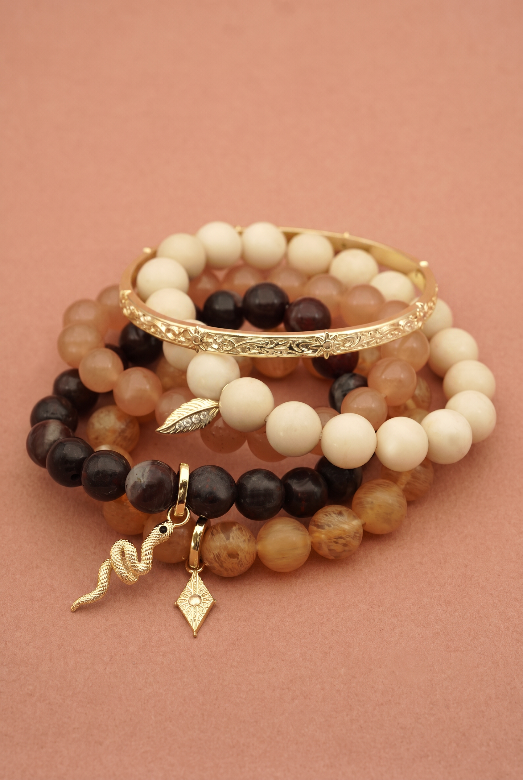 Trust The Path Bracelet - Gold