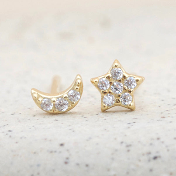 FREE Gold Night Sky Studs