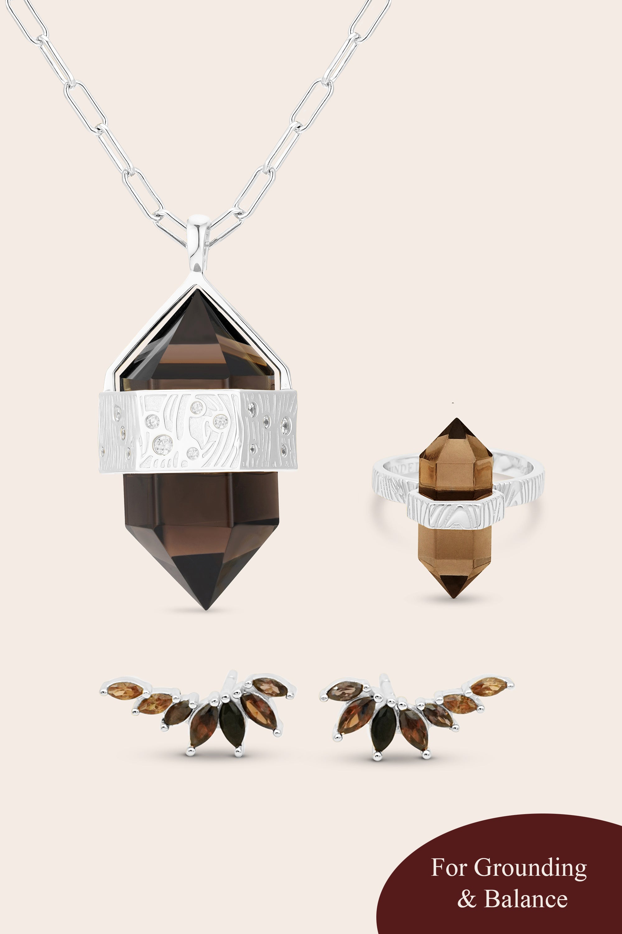 Grounded Gift Set - Silver