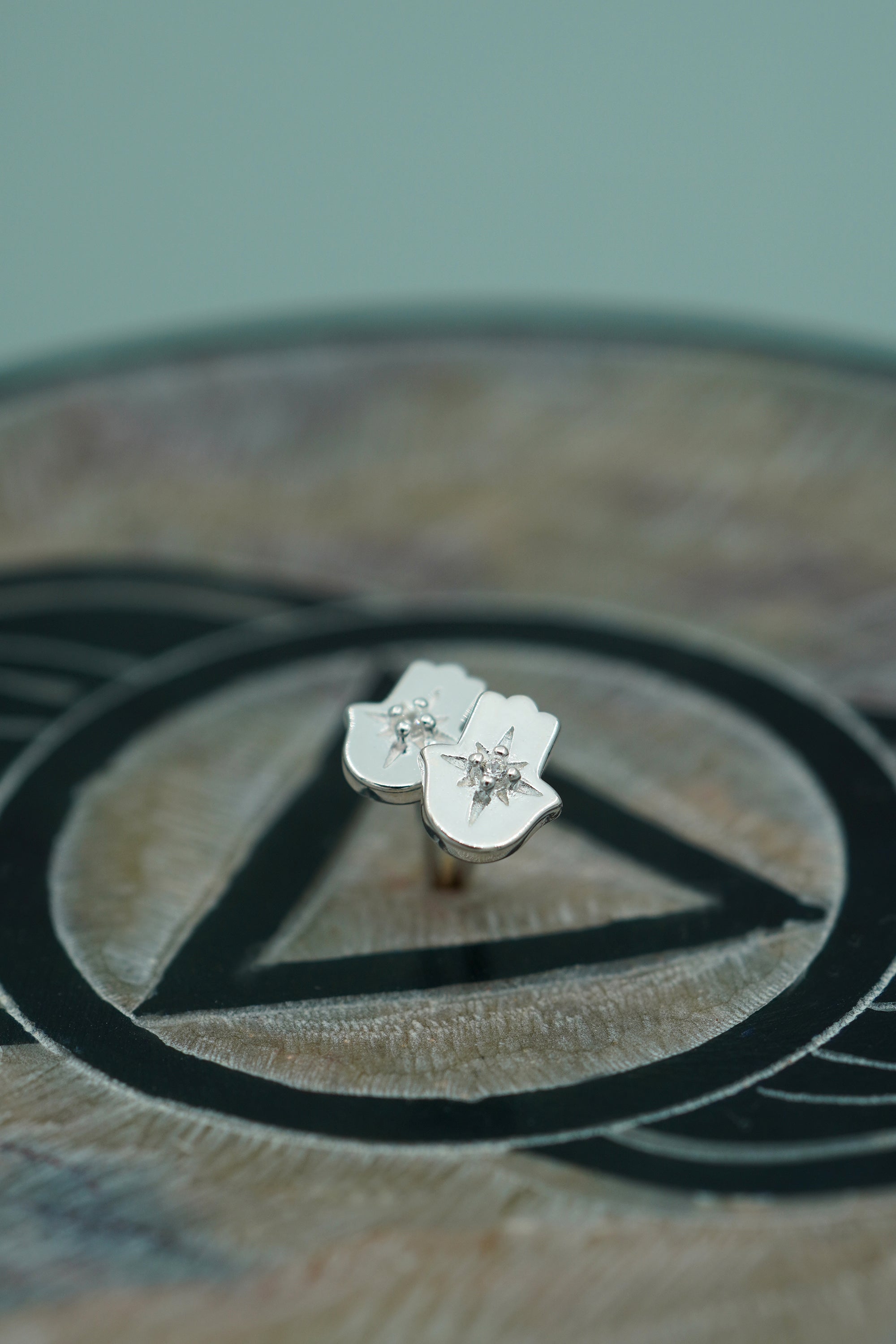 Hamsa Blessings Gift Set - Silver