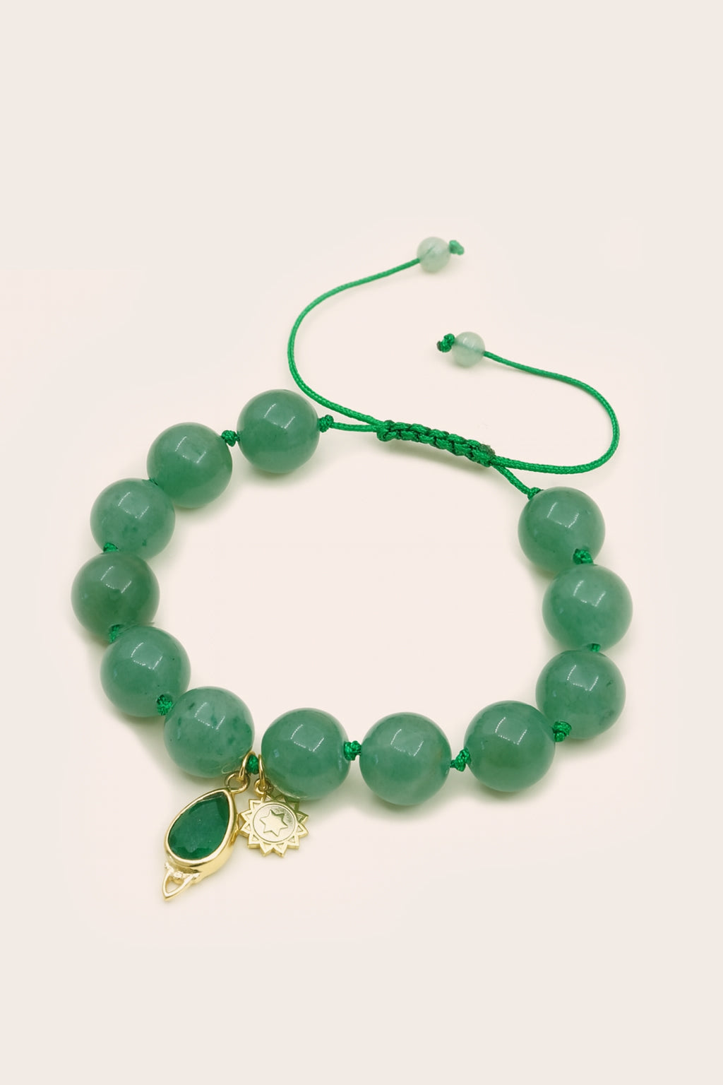 Heart Chakra Mala Bracelet - Gold
