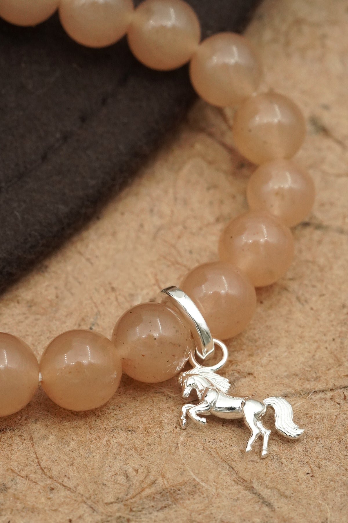 Stand Strong Horse Bracelet - Silver