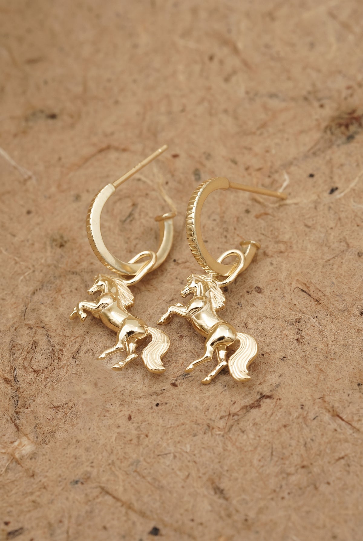 PRE ORDER Stand Strong Horse Hoops - Gold