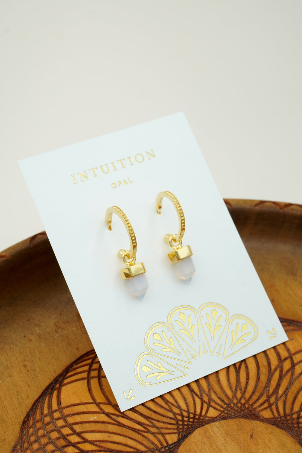 Intuition Intention Hoops - Gold