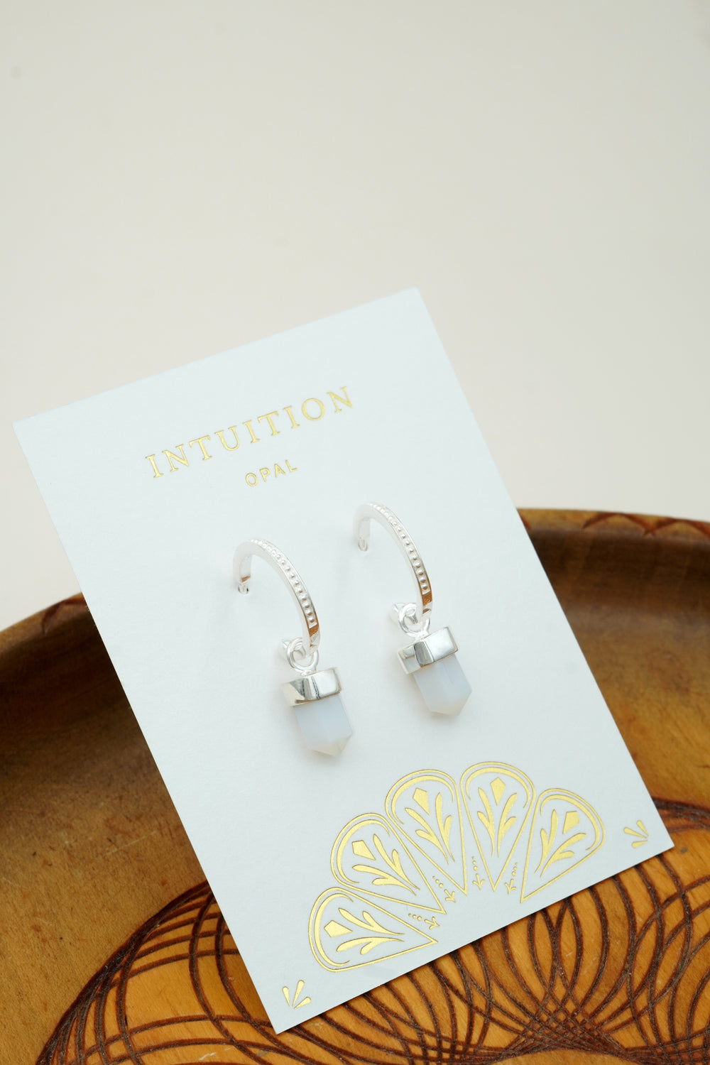 Intuition Intention Hoops - Silver