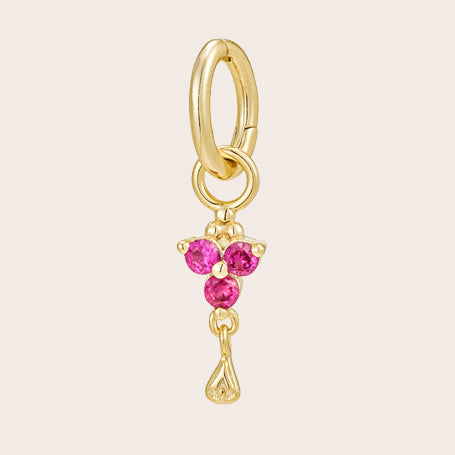 Birthstone Charm Gold
