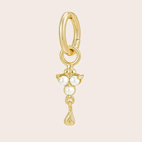 Birthstone Charm Gold