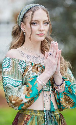 Protection Intention Necklace - Gold