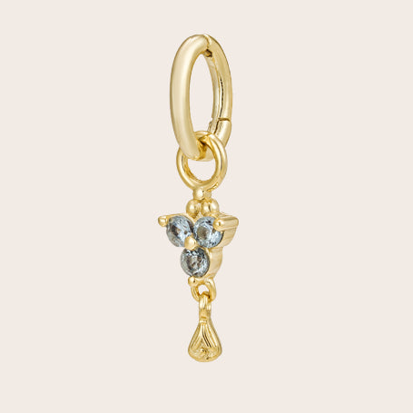 Birthstone Charm Gold