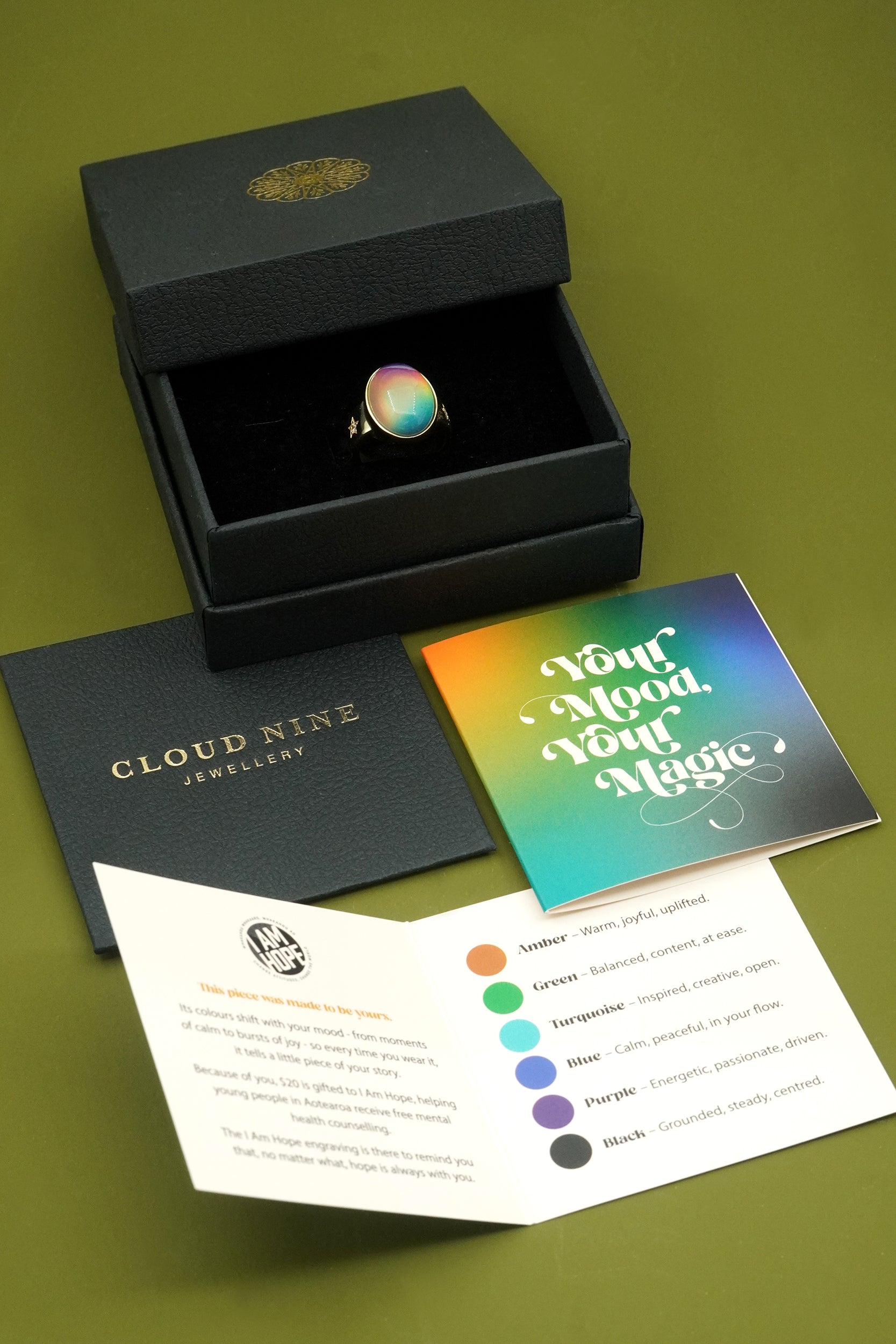 Gold Mood Ring