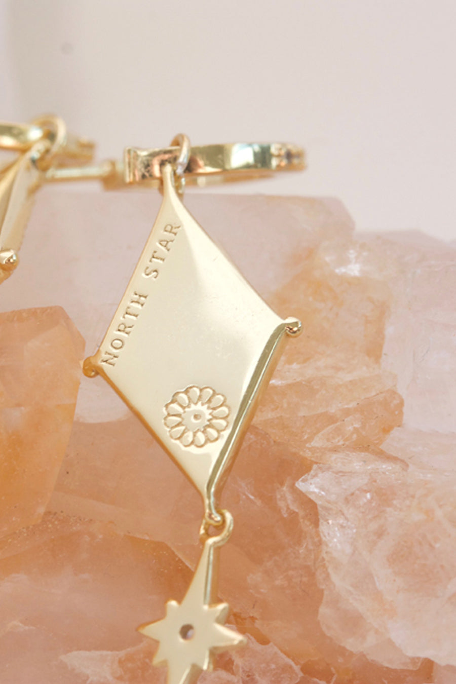 North Star Earrings - Gold