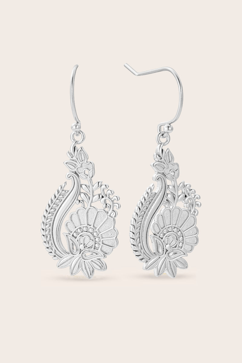 In Bloom Earrings - Silver