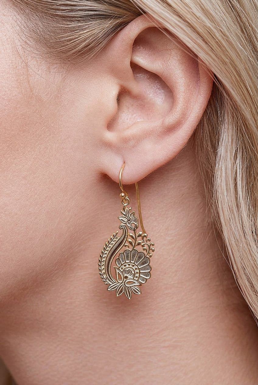 In Bloom Earrings - Gold