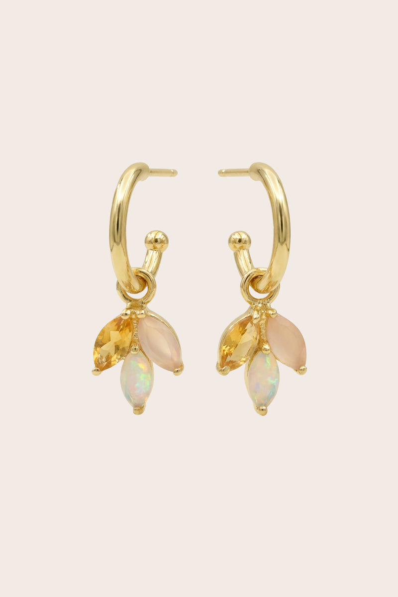 Garden Trio Hoops - Gold