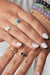 Intuition Intention Ring - Silver
