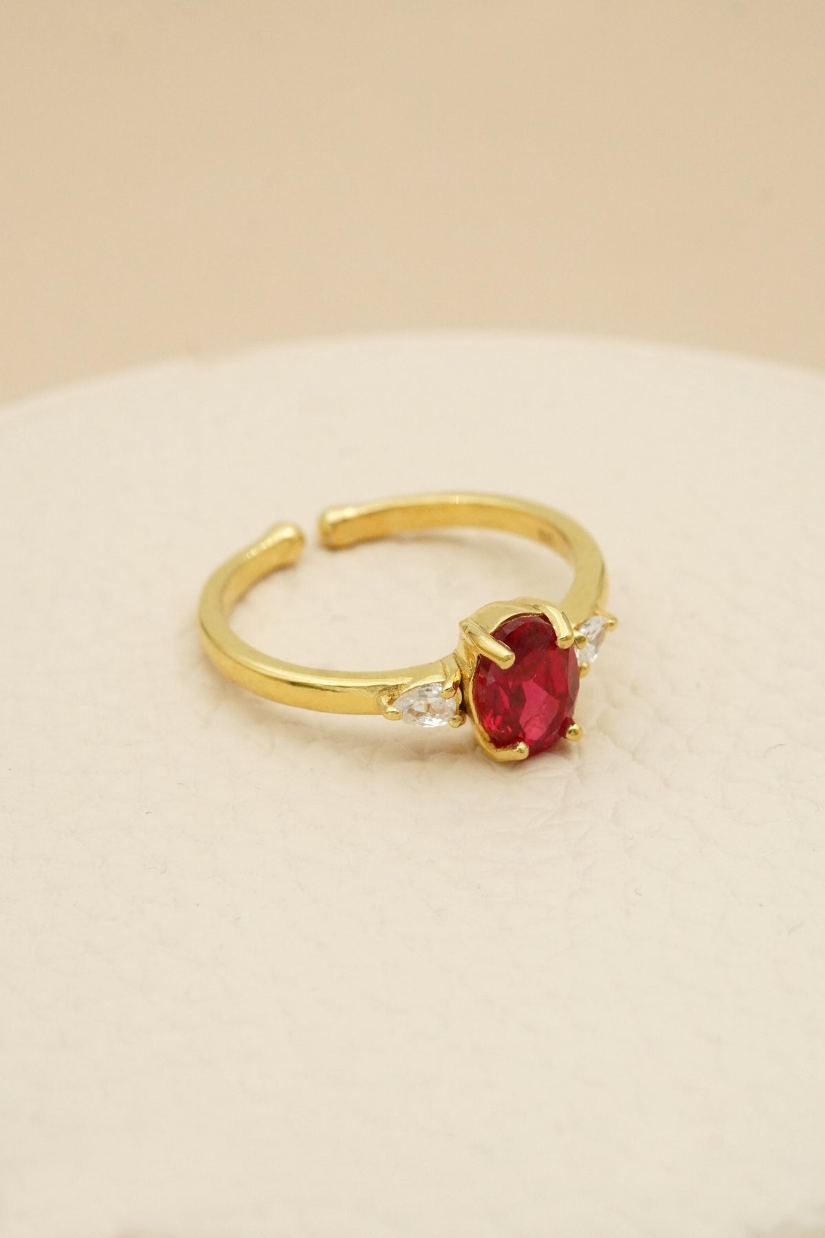 July Birthstone Ring - Gold