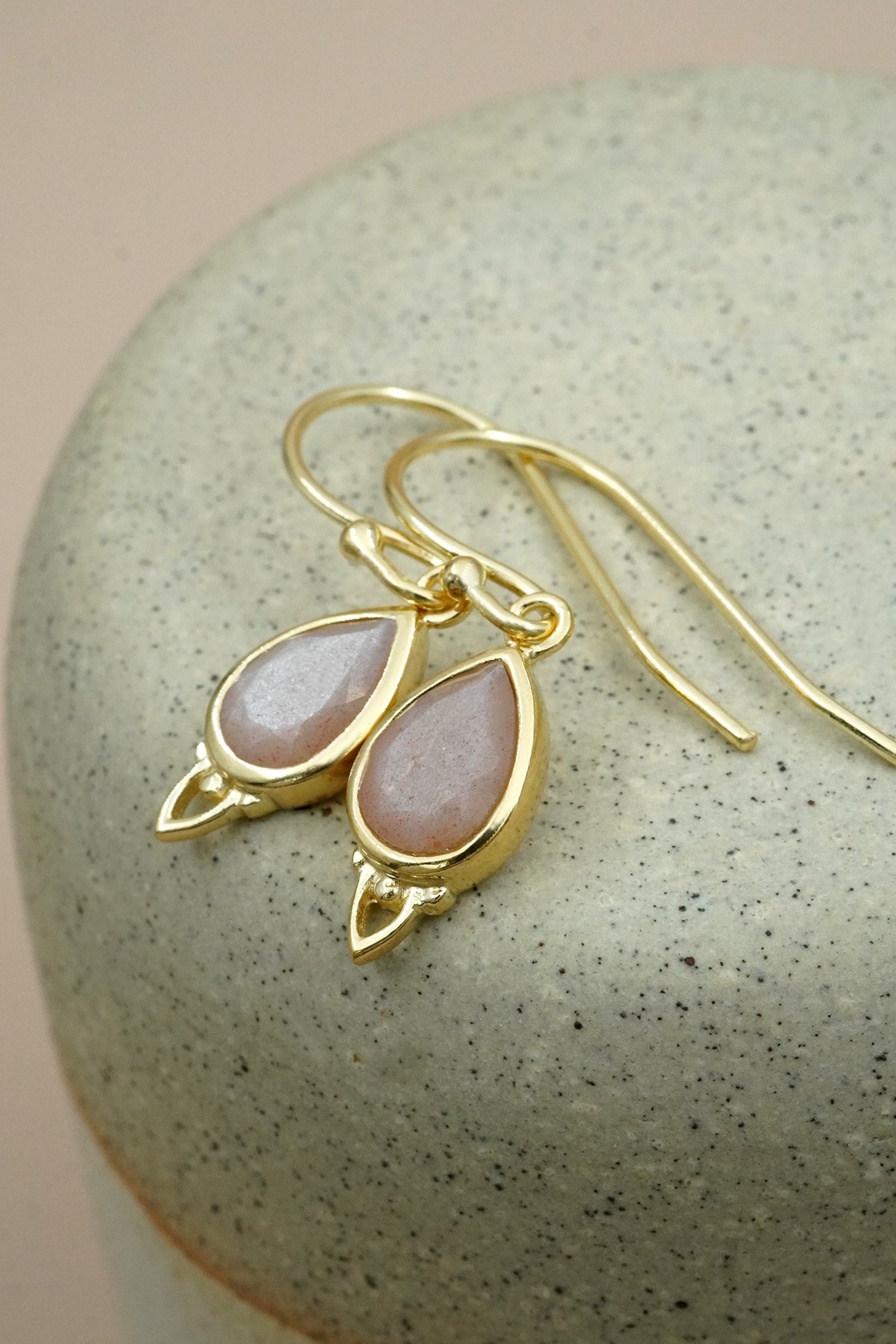 Sacral Chakra Earrings Gold