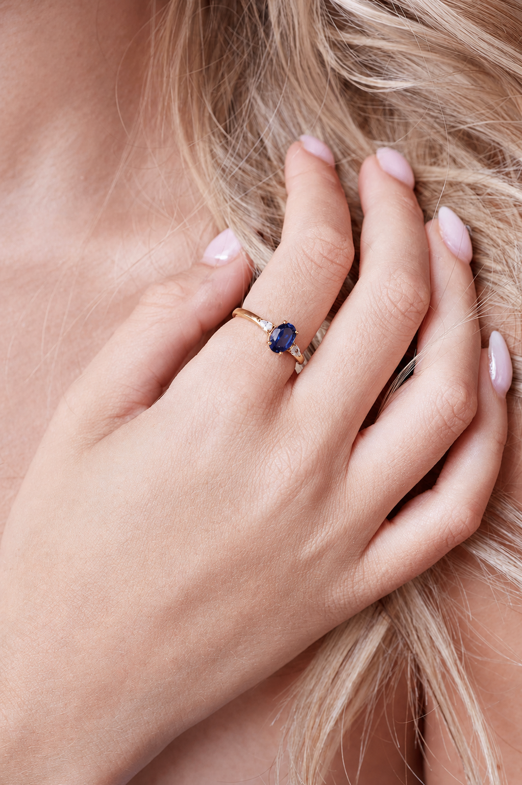 September Birthstone Ring - Gold