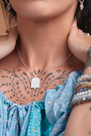 Scorpio Zodiac Necklace - Silver