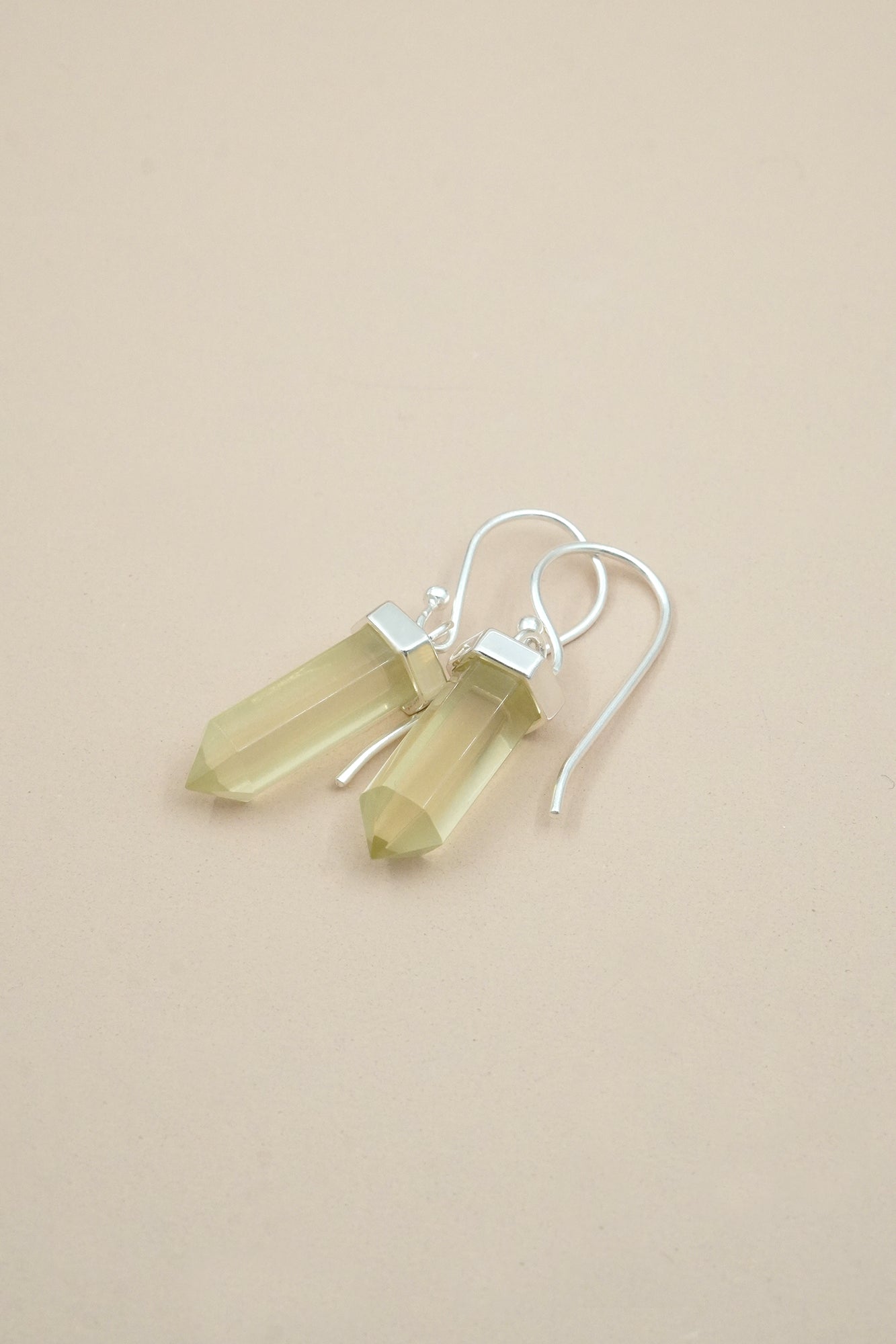 Citrine Inner Power Earrings – Silver