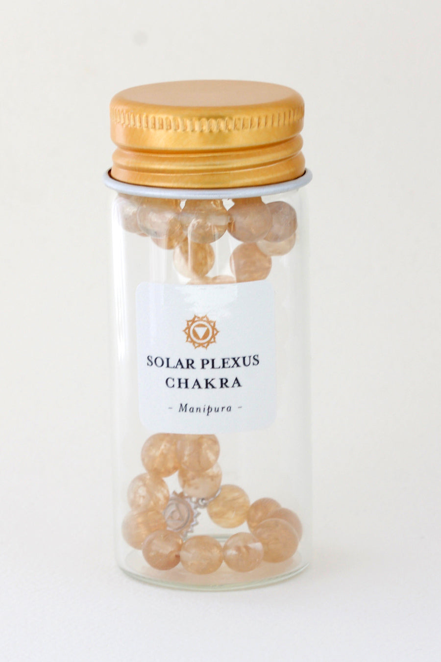 Solar Plexus Chakra Bracelet Silver