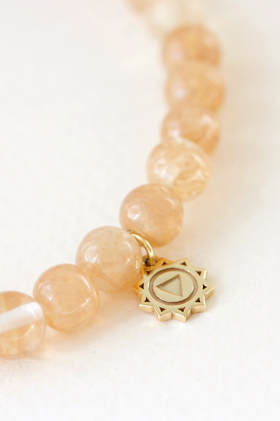 Solar Plexus Chakra Bracelet Gold