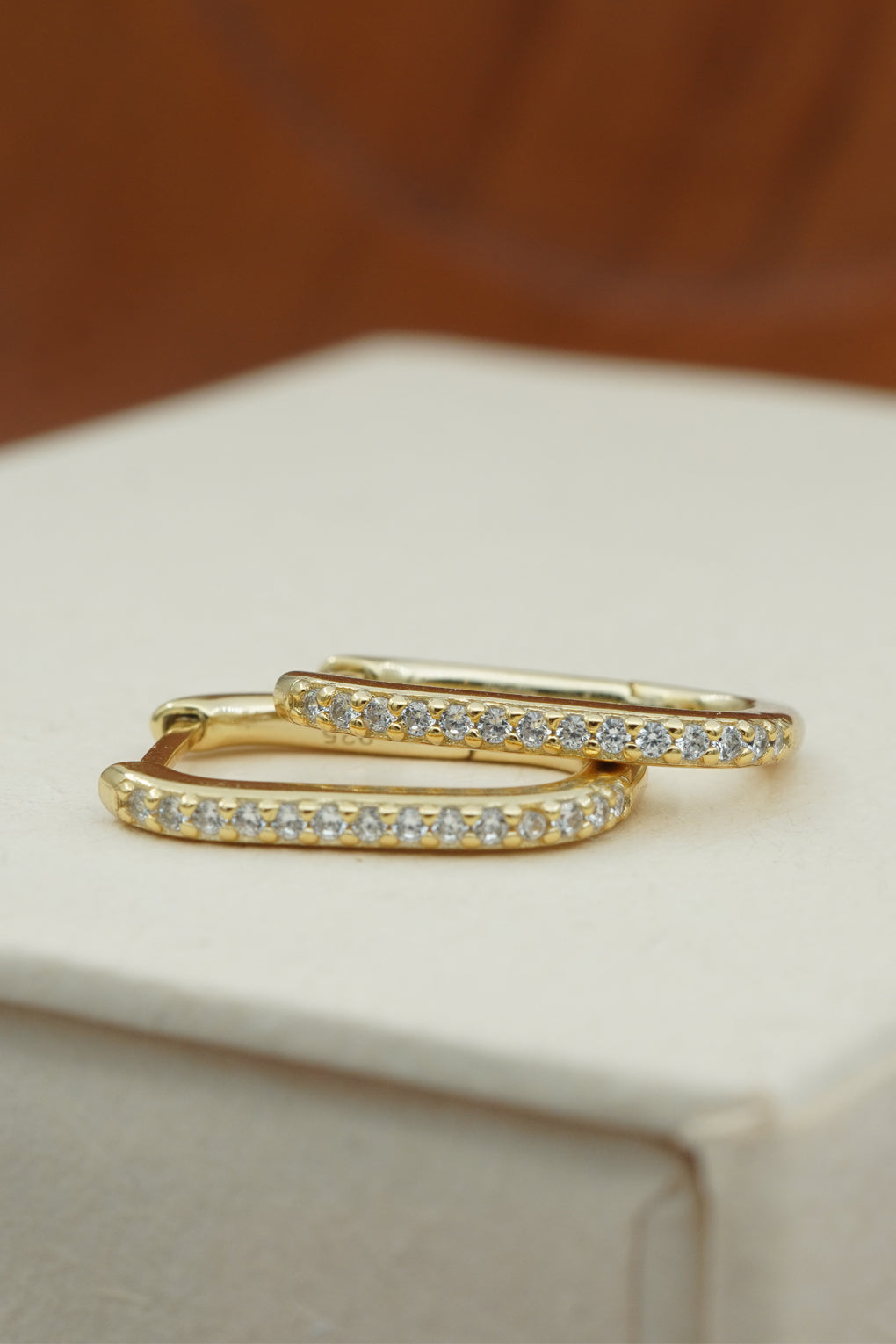 Inner Light Hoops - Gold