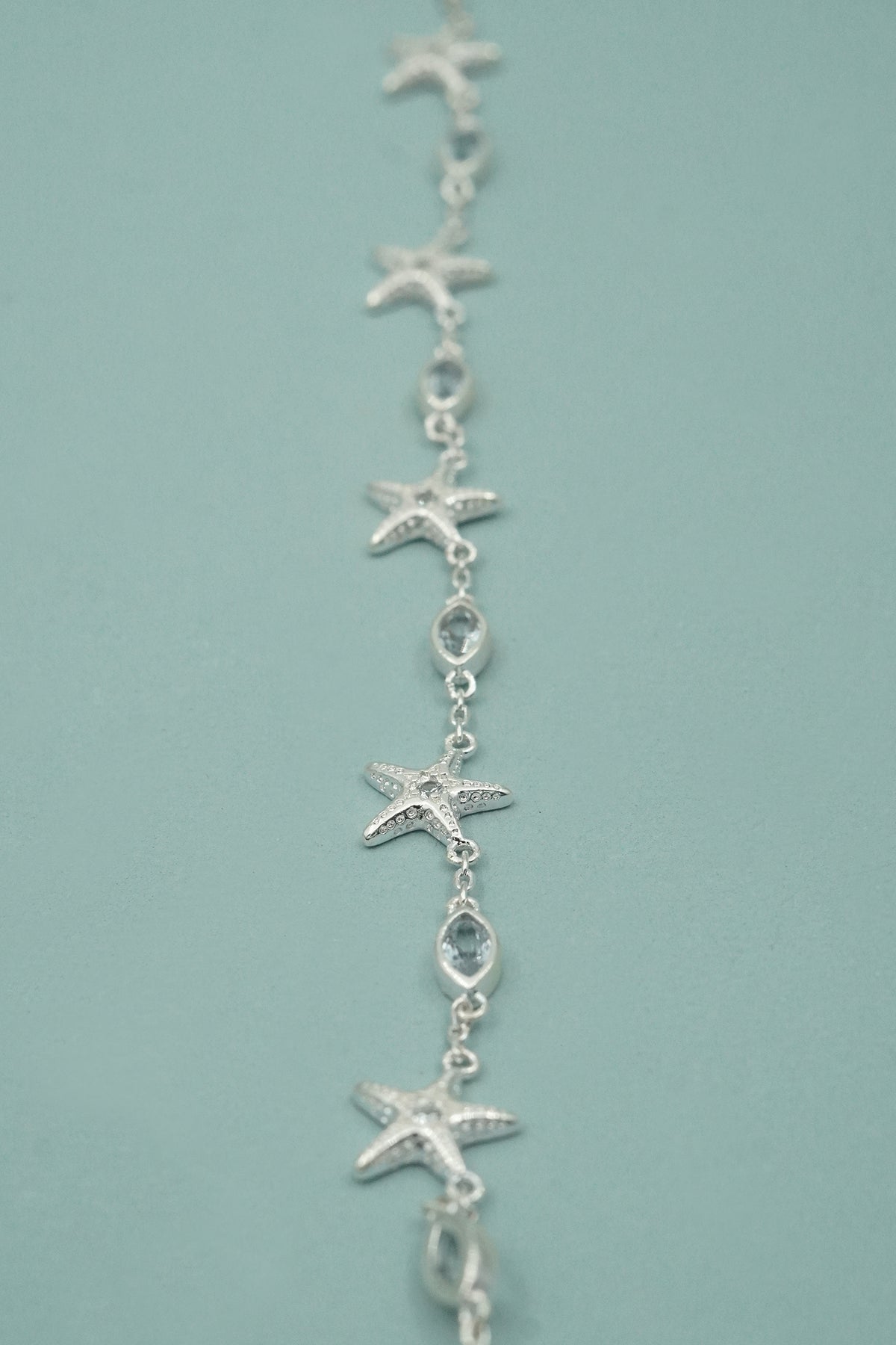 Silver Star of the Sea Bracelet