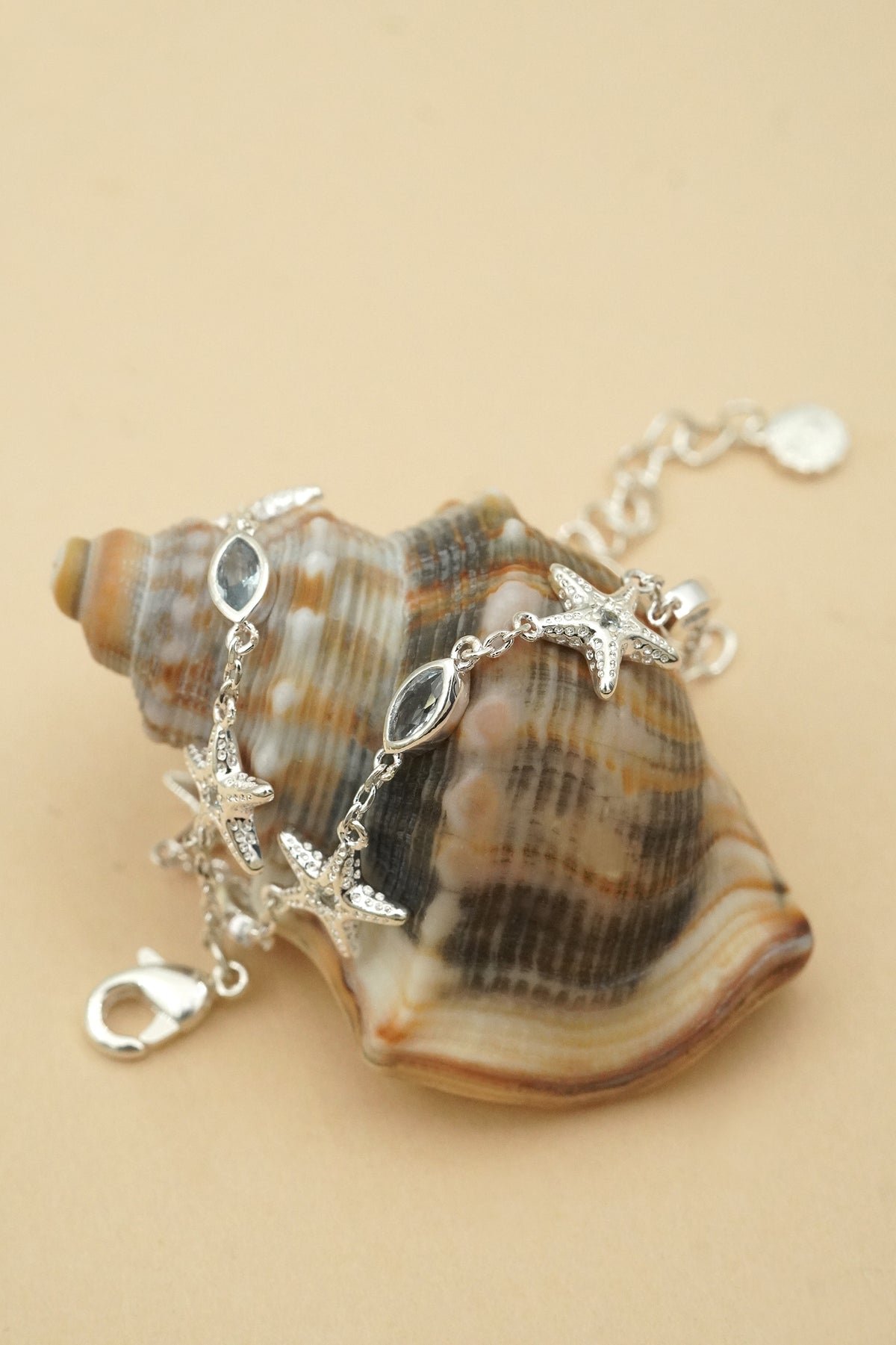 Silver Star of the Sea Bracelet