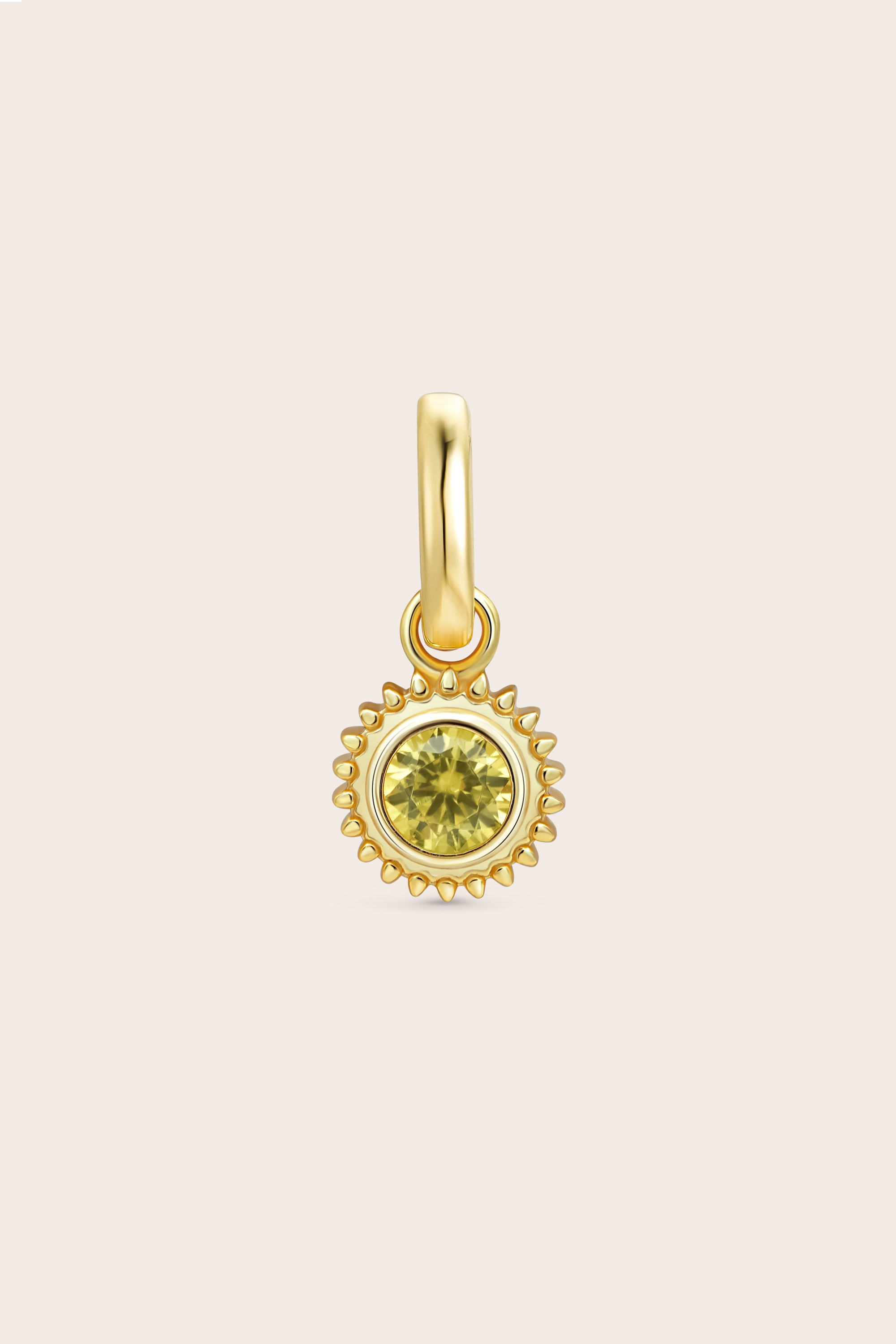 You Are My Sunshine Charm - Gold