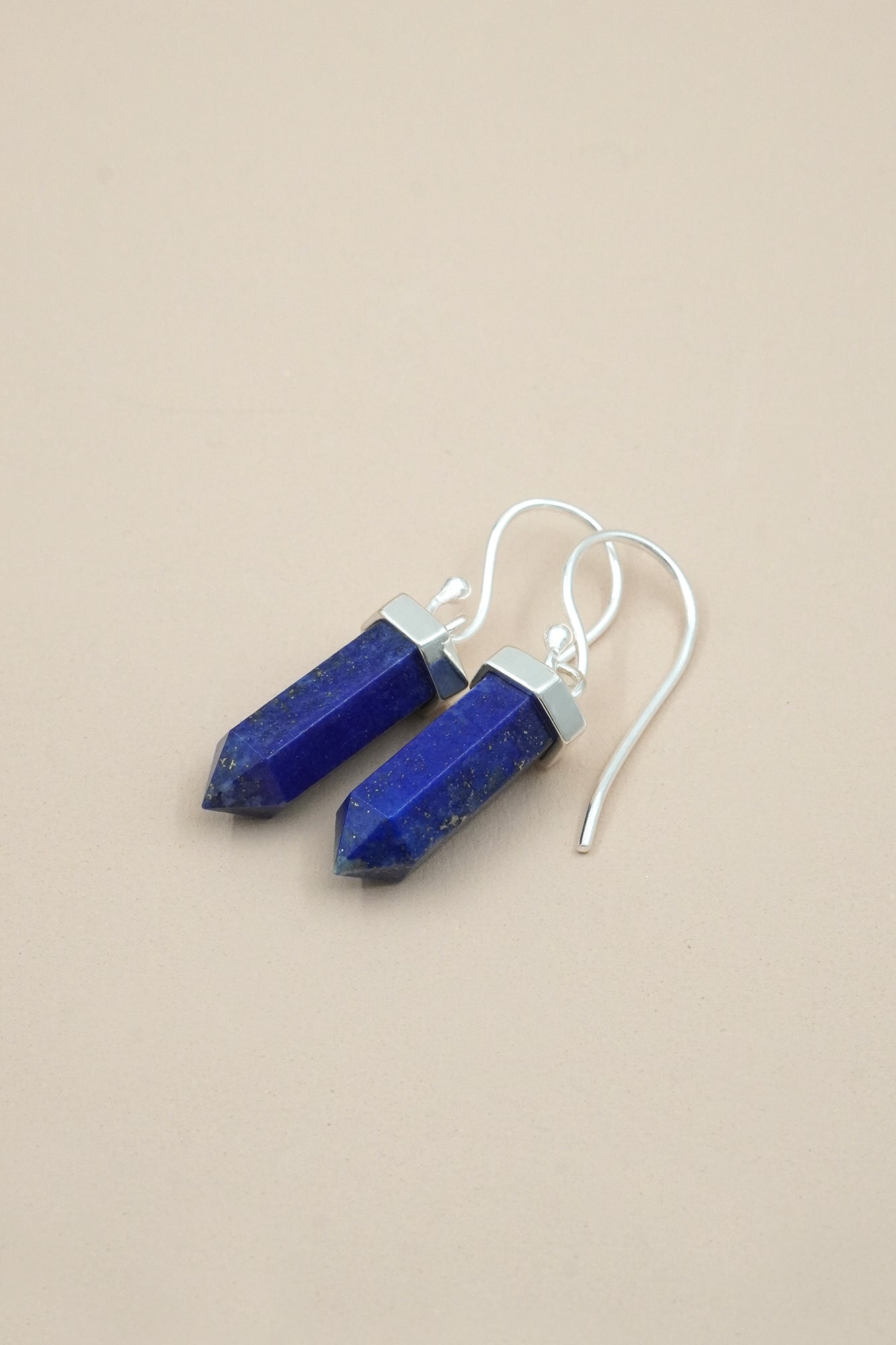 Lapis Insight & Intuition Earrings - Silver