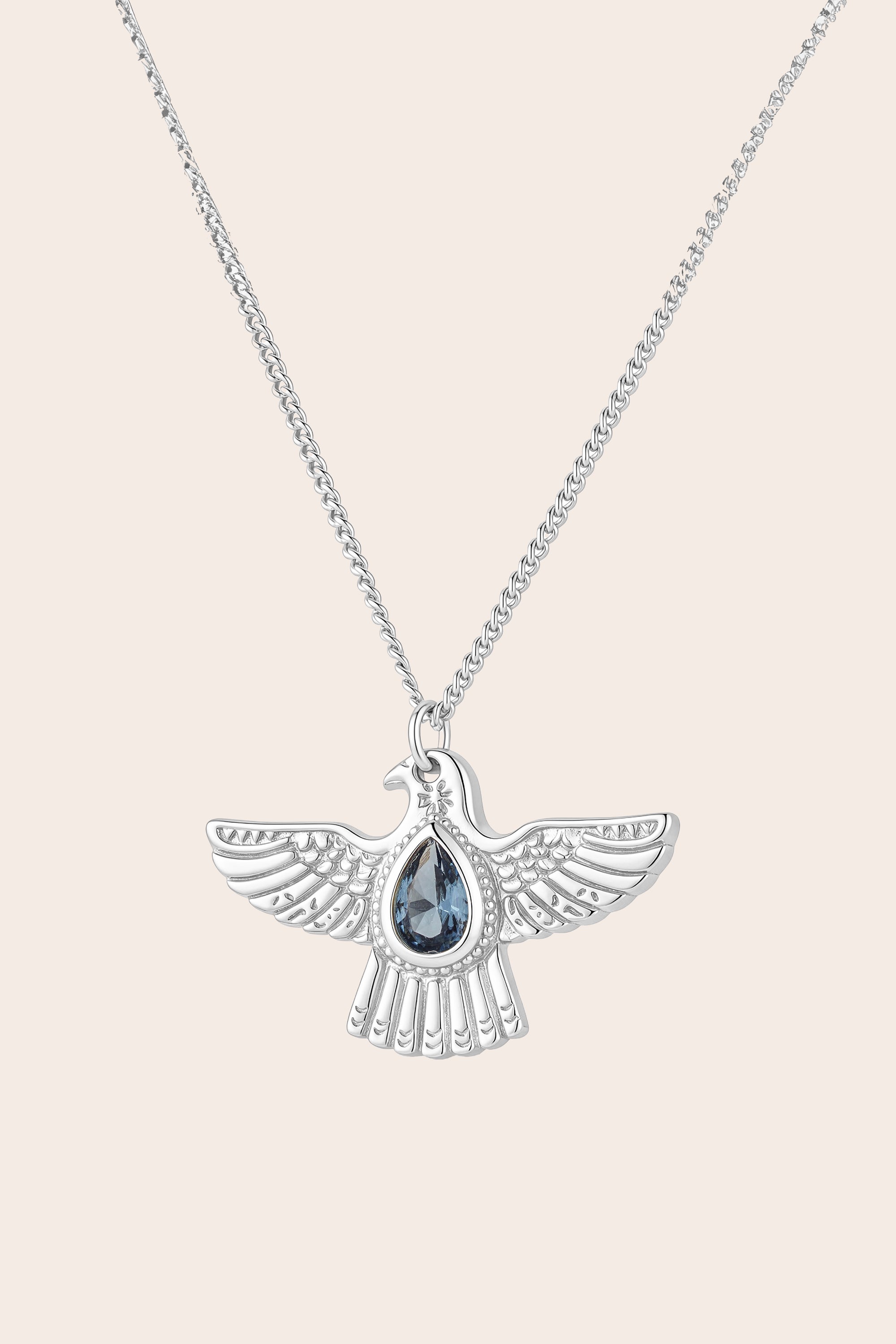 Thunderbird Necklace - Silver